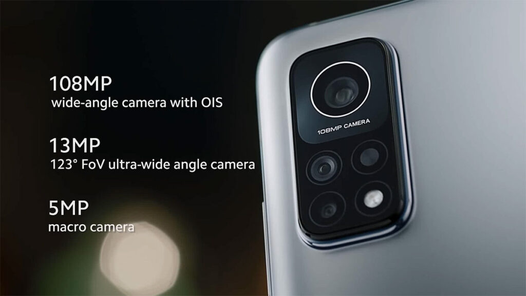 Smartphone Mi 10T Pro con fotocamera 108MP